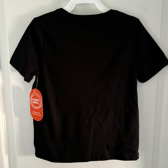 Wonder Nation Boys Toddlers Black Halloween Crew Neck Short Sleeve T-Shirt, 5T - Picture 3 of 3